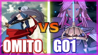 [GBVS]  おみと (ナルメア) vs GO1 (カタリナ) 2先