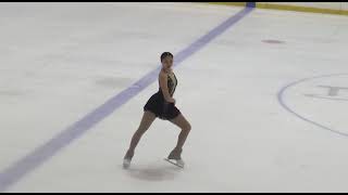 McKayla Ong 2023 Singapore National Figure Skating Championships Long Program