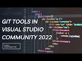 Git in Visual Studio Community 2022