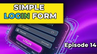 How to Create a simple Login System in Visual Studio | Visual Basic Tutorial #14