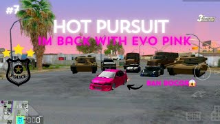 (7) IM BACK HOT PURSUIT WITH EVO PINK FULL RUSUHHH #gtasanandreas