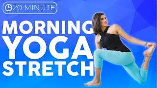 20 minute Morning Yoga Stretch 💙 Full Body Yoga for All Levels