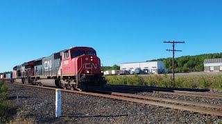 9/8/23 RARE SD70I LEADER ON INTERMODAL! CN SD70I 5620 w/ Great K3L and Echoes leads Train 108? (1)