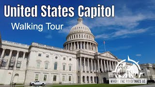 [4K} United States Capitol Walking Tour