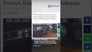 TERUNGKAP CCTV Detik-detik Kapolres Dairi Aniaya Anggota di Depan Provost, Klarifikasinya Disorot