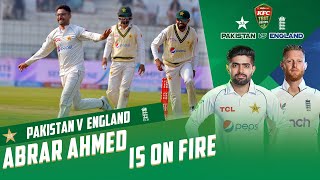 Abrar Ahmed's Stunning 7-114 | Pakistan vs England | 2nd Test Day 1