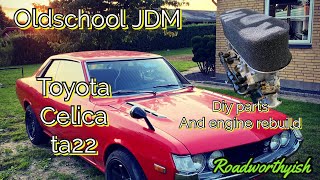 Toyota celica TA22 2TG episode 4 Blown engine part 2. How to rebuild head and change headgasket DIY