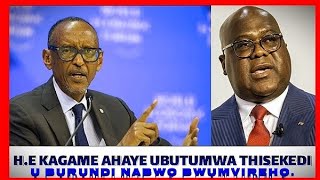 🚨H.E.P KAGAME yihanangirije THISEKEDI n'isi yose muri rusange🥺