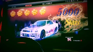 湾岸ミッドナイト5DX みつは。5000撃墜達成動画