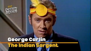 George Carlin | The Indian Sergeant | The Smothers Brothers Comedy Hour