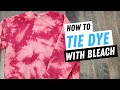 How to Reverse Tie Dye with Bleach