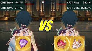 Vermillion Xiao or ShimeGla Xiao vs Childe【Genshin Impact】