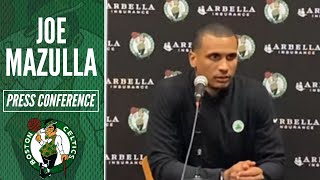 Joe Mazzulla on Derrick White: "We're lucky to have him" | Celtics vs Magic