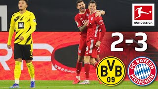 Lewy & Haaland score, Kimmich injured | Dortmund - Bayern 2-3 | Highlights | Matchday 7 – Bundesliga
