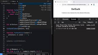 Callback Pattern And Array.forEach Method in JavaScript for Beginners