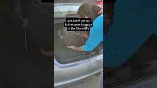 2023 Honda City \u0026 City e:HEV boot space test #shorts