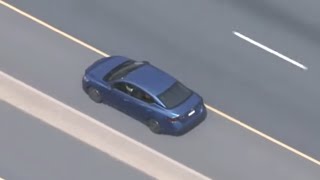 High Speed Police Chase Ends in Dramatic Highway Takedown!