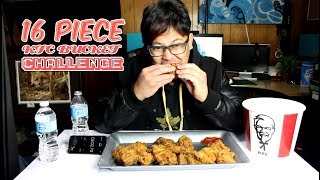 16 PIECE KFC BUCKET CHALLENGE!