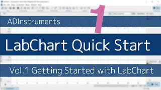 LabChart Quick Start - vol.1 - Getting Started with LabChart , ADInstruments PowerLab