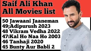 Saif Ali khan movie list Bollywood Hindi movies list Indian movie