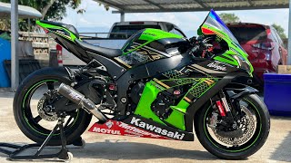 🎥 รีวิว Kawasaki Ninja ZX-10R ปี 2019 วิ่ง 2,100 กิโลแท้ / EP.267 By PeeJun BIGBIKE Phayao 🙏🏻☺️￼