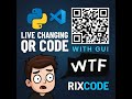 Live QR Code Generator in Python 🐍 | Tkinter GUI + Pillow + QRCode | Full Project Tutorial 2025 🚀
