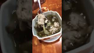 ខួរចំហុយផ្សិតចំបើងឆ្ងាញ់Khmer food popular in Battambang😋🍲😋 #goodfood #shortvideo #food #foodie