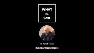 What Is an SCO | Ashish Thapar |