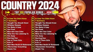 Top Country Songs 2024 🎧 Jason Aldean, Luke Combs, Luke Bryan, Chris Stapleton, Lee Brice,Kane Brown