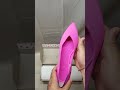 Unboxing Rothy's Pointed Toe Flats Dragon Fruit. #shorts #unboxing #Rothys #motherday #shoes