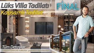 Lüks Villa tadilatı -FİNAL - Kapsamlı dönüşüm / detaylı anlatım, aşama aşama tüm süreçler #youtube