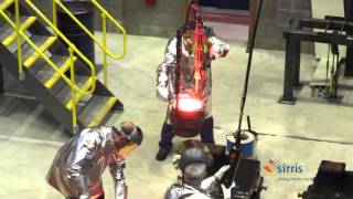 Sirris | Technologies and infrastructure | Demonstration casting @ Sirris pilot foundry