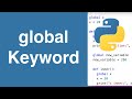 global Keyword | Python Tutorial