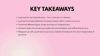 Module 2 Summary & Key Takeaways
