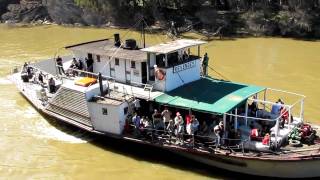 Pevensey Paddlesteamer at Echuca Victoria, Australia