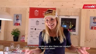 House of Switzerland | Besuch von Lara Gut-Behrami
