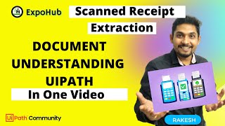 Receipt Extraction (UiPath Document Understanding in One Video)
