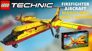 LEGO Technic Firefighter Aircraft 42152 EARLY 2023 Review