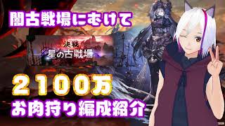 【グラブル】闇古戦場に向けて 2100万お肉狩り編成紹介【Vtuber / まめにゃん】