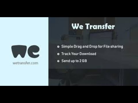 How To Send Large Files By Email Using WeTransfer | How To Use ...