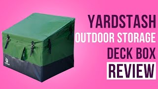 YardStash Outdoor Storage Deck Box Review