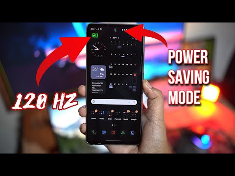ULTIMATE GALAXY HACK Enable 120Hz Power Saving Mode Less Heat Long Battery Life S20/S21/S22