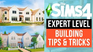 4 EXPERT Level Build Tricks You DIDN'T KNOW: Sims 4 Tutorial and Hacks #Shorts
