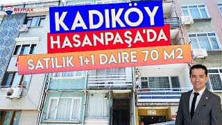 Kadıköy Hasanpaşa'da Satılık 1+1 Daire Brüt 70 m2