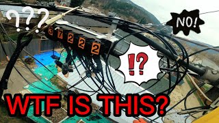 Fiber Optic Cable drop Install +MESSIEST MPT EVER