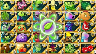 PvZ 2 All Plant Max Level Vs 999 Sunday Edition Zombie - Who is Best Plant ?