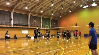 190922　9人制東京都秋クラブ準決勝 全目黒vs三鷹球友会　3set-1