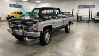 SOLD!!!!    1983 CHEVY SILVERADO K20.   1 OWNER  WESTERN TRUCK WITH LOW ORIGINAL MILES.