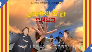 [바르셀로나🇪🇸 교환학생] 교환학생 한 달 브이로그 #3 | 바르셀로나 벙커, 노을 맛집 바셀, 바르셀로나 근교 페르피냥, 요리 브이로그(?)