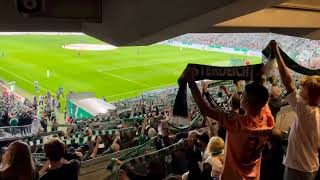 Pyro Show Hertha-Fans at Weserstadion | Bundesliga Wender Bremen - Hertha BSC